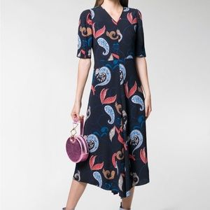 See by Chloe paisley print midi dress